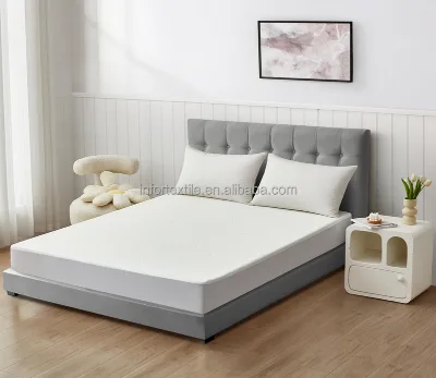 High Sales Bamboo Protector Waterproof Breathable Soft Fabric King Size Cover Protector