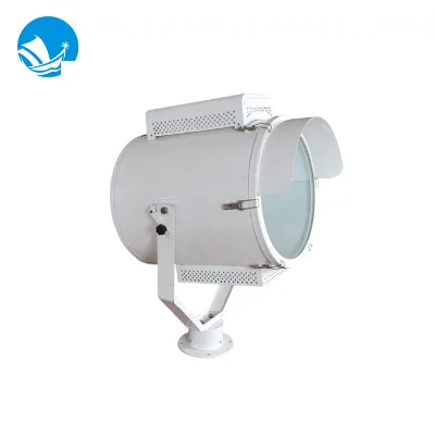TZ4 Manual Marine Searchlight 3000W 180000Lm Spherical Mercury Xenon Lamp ABS CCS Certified