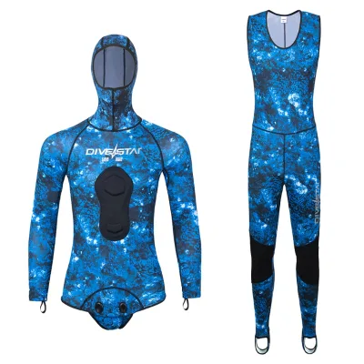 Custom Printed Smooth Skin Suit Spearfishing Triathlon Neoprene Wetsuit