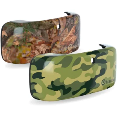 Tractive GPS Tracker For Dogs With Real Time Tracking And Health Monitoring 1 Year Battery Life Camouflage Design