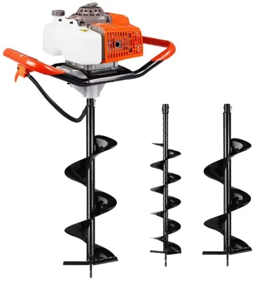 Portable Gasoline Ground Drill High-power Agricultural Soil Loosening
