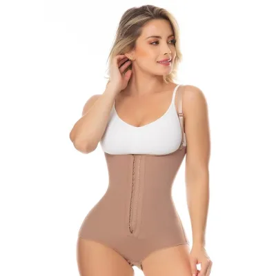 High Compression Women Shapewear Bodysuit Post-operative Waist Trainer Butt Lifter Slimming Anti-Bacterial