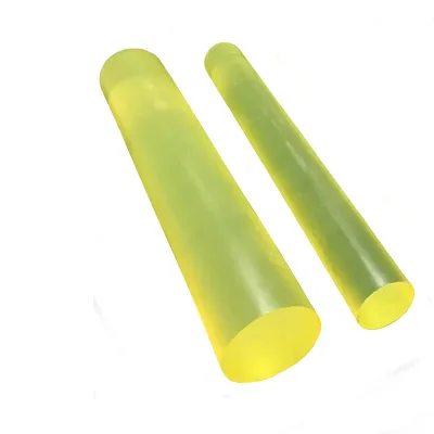 Elastomer Durable High Density Polyurethane 90A Hardness 40mm-500mm Diameter Round Rods Bars
