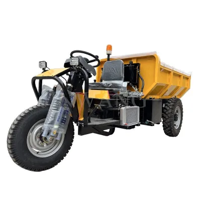 All Terrain Diesel Tricycle Mining Dumper 3t Payload for Rough Conditions 7-speed Reinforced Rear Axle 32HP diesel Engine