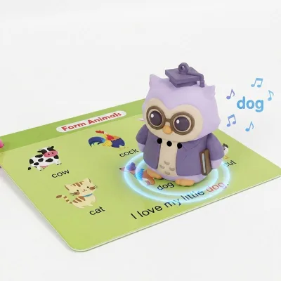 Educational Learning Interactive Toddler Toys Children's Card Learning Machine Talking Flash Cards Reader With 55 Cards