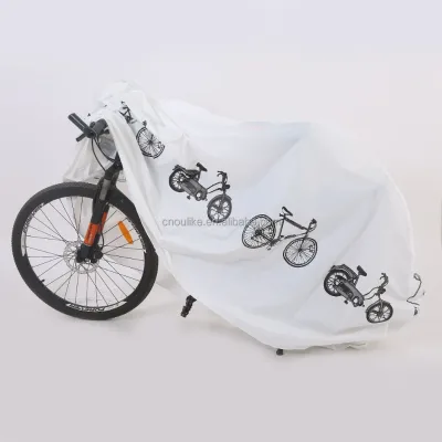 Waterproof Bicycle Cover Polyester Durable Protection Resistant Covered Electric Bicycle Outdoor Indoor Bike Cover