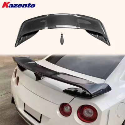 For Nissan GTR R35 08-24 MY17 VRS Style Carbon Magnum Opus Rear GT Wing Spoiler