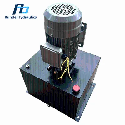 Runde Hydraulic Power Unit 380V 1.1KW 2.2KW 3KW 4KW Single Channel Unidirectional Pump Station