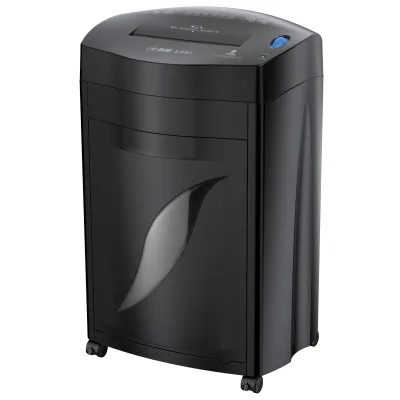 Destructora Papel 18h Corte Transversal Nivel P4, 45min, Tritura Tarjetas Y CD, Ideal Para Oficina Y Documentos Confidenciales