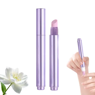 2026 Upgrade 3-In-1 Nail Care Pen Cuticle Oil Rollerball Fruit Fragrance Pusher Dry & Damaged Nails Cuticle Remover Pen