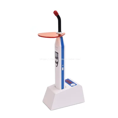 Dental LED 2 Colors Light Curing Photosensitive Lamp Light Curing Machine with Metering Watchband Caries Detection Function