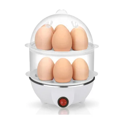 Best Quality Electric Healthy Egg Steamer Cooker Food Steamer 2 Layer 14 Egg Cooker Electric Egg Boiler