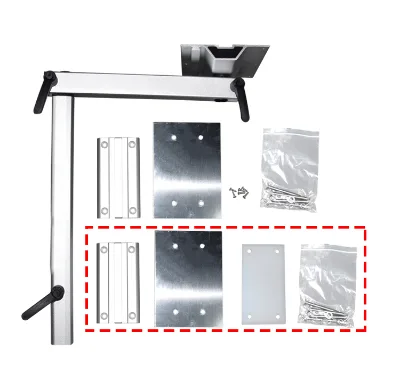 RV Accessories Aluminum Alloy Rotatable and Movable Table Legs Height Adjustable RV Camper Table Legs