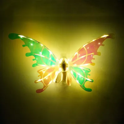 High Quality Electric Luminous Led butterfly wings for Kids butterfly wings Decoration
