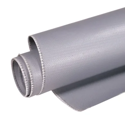 0.4Mm Silicon Rubber Coated Fiberglass Fabric Fiberglass Cloth Roll Coated With Silicone