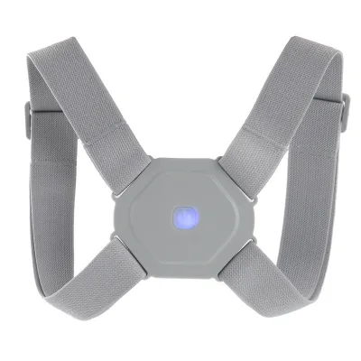Humpback Posture Correction Intelligent Voice Vibration Adjustable LCD Back Brace USB Charging for Protection