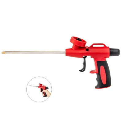 Caulk Silicon Manual Expansion Sprayer Foam Gun Metal Trigger Construction Tool
