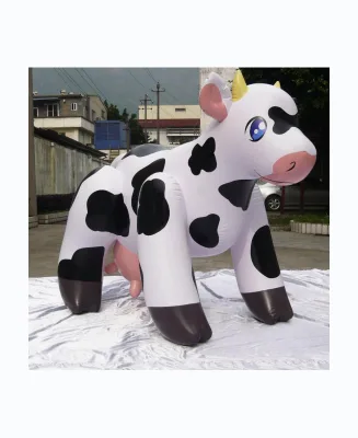 Pvc Inflatable Animal Toys Cow Model  Advertising Inflatable milka Cow/inflatable Cow/inflatable Dairy Cow
