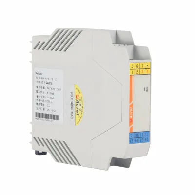 Acrel BM100-DI/V-B11 DC 4-20/0-20 mA input current sensor Analog Signal Isolator transductor DC voltage output