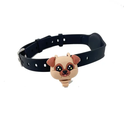Wholesale Custom Luxury LED Light-Up Adjustable Silicone Rechargeable Pet Dog Collar