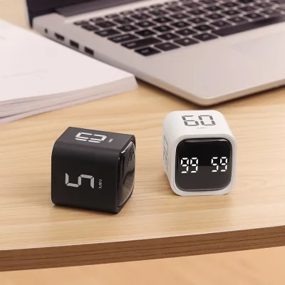New Digital Gravity Sensor Timer Student Time Management Reminder Countdown Timer Baking Cooking Kitchen Pomodoro Timer