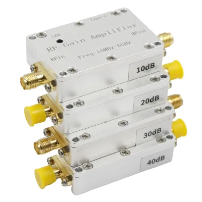 10M-6GHz RF Amplifier 10dB 20dB 30dB 40dB High Gain Push Receiving Amplifier
