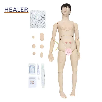 Basic Full Body Manikin for Nursing Training Medical Science Dummy for Practice & Instruction