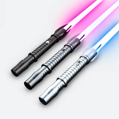 Cheap Lightsaber with Infinite Color Options Rechargeable Rgb Stick Metal Hilt LED Light Laser Sword for Adults
