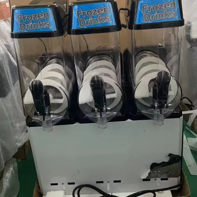 Slush Machine 12L Capacity 800W Power Dual Voltage 1 Year Warranty