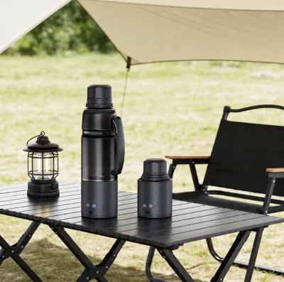 USB Rechargeable Portable Juicer 600ml 6000mAh 370W 6 Alloy Blades Leak Proof Eco-Friendly Outdoor Car RV Use