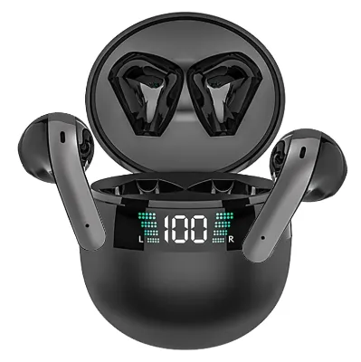 DX-27 Wireless Earbuds TWS Earphone Headset LED Digital Display HiFi Stereo Noise Canceling Gaming Earbuds