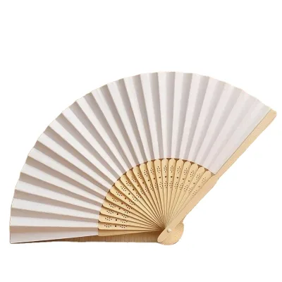 New Arrival Durable High Quality Foldable Hand Held Fan Wedding Favors
