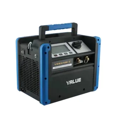 Mobile Refrigerant Recovery Unit, Recycling Machine for HVAC Air Conditioning, Replacement for VRR24M-C