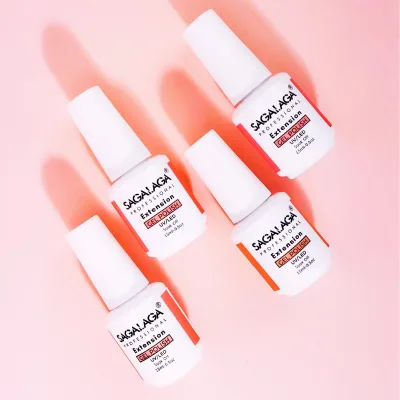 Professional Builder Hard Gel for Nail Extensions - Self-Leveling UV/LED Cured, No Heat Sculpting & Nail Strengthen Gel