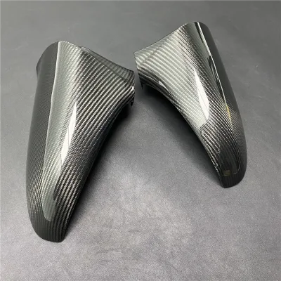 2015-2018 for Lexus RC XC10 RC300h RC350 F Sport RC F USC10 Real Carbon Fiber Side Wing Rear View Rearview Mirror Cap Cover Trim