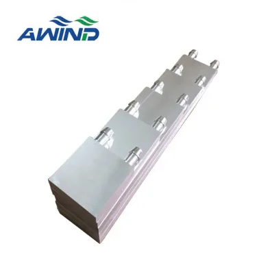 Aluminum rack heating vga water cooling water blocks for aluminium cnc led cob waterblock 30x40 heatsink blocm for sale