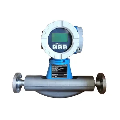 E+H 83F Ultrasonic Flowmeter Stainless Steel Mass Flowmeter for Water Gas Oil Liquid Air Measurement