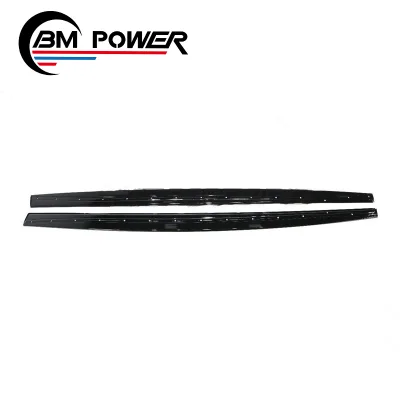 High Quality 4 Series F32 F36 MP Style PP Material Side Skirts for 4S F32 Side Skirt Extension Body Skirts for Cars