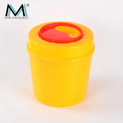 MM-SC15Y Medical Dustbin and Sharp Container Box Waste Needle Bucket for Medicine Storage