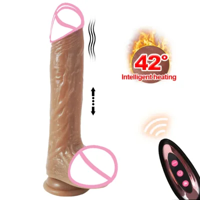 Sexy Tools Large Silicone Dildo with Real Touch Feeling Multi-Vibration and Strong Suction Cup Dildos for Gentleman
