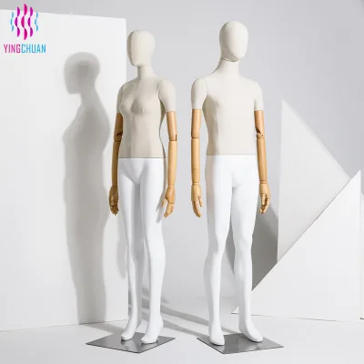 China Supplier Unisex Body Full-body Clothe Shopwindow Adult Trend Store Luxury t Shirt Short Business Mannequin