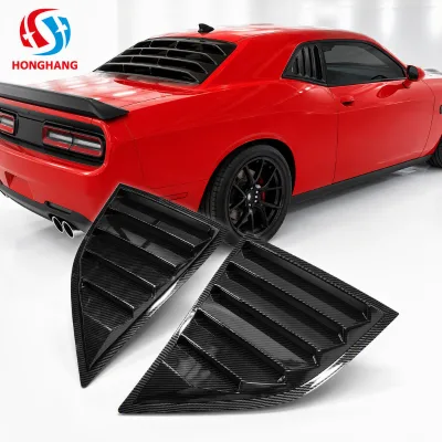 Side Window Louvers for Dodge Challenger 2008-2023 Factory Direct Wholesale High Quality ABS Shutter Cover Manufacturer
