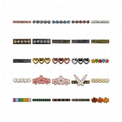 Factory Hot Metal Decorative Ring Loops Smart Watch Band Charms Accessories Compatible for Watch Series 7 6 5 4 3
