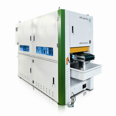 Wet Wide Belt Sander Aluminium Stainless Steel Brushing Machine Flat Parts Polishing Machines