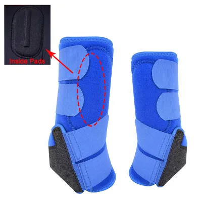 Top Quality Horse Equipment Gear Durable Shockproof Wear Resistance Neoprene Front Horse Sports Boots
