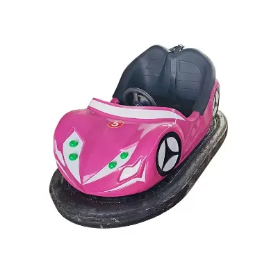 2026 Electric Remote Control Bumper Cars for Kids Indoor Outdoor Fiberglass 1-Person 12V Amusement Shopping Malls Adventure