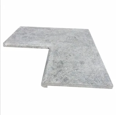 Trade Assurance Custom Made Modern Design Silver Valley Limestone High Quality Long Lasting Silver Grey Honed Surface Finish