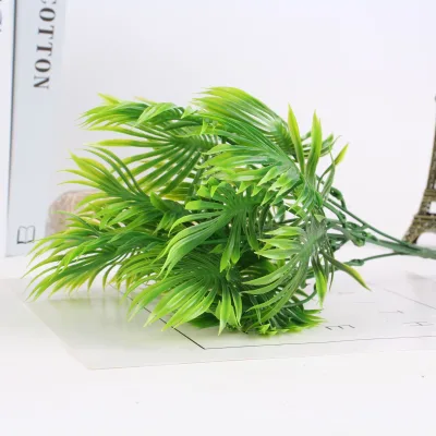 Artificial Palm Leaves Fake Palm Stems Branch Tropical Plant Leaves Monstera Leaves Table Leave Decorations