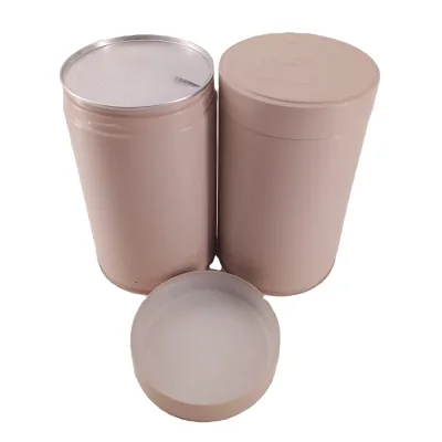 Customized Printing Easy Open End Tinplate Empty Food Metal Cans with Lids Milk Powder Can