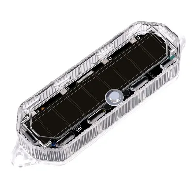 Car Solar-Powered Charging Grille Light for Night Riding Anti-Tail Collision Warning Guangzhou-Made Motorcycles/Electric